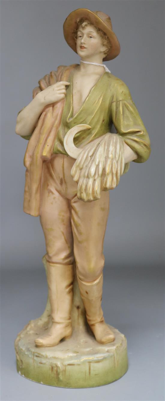 A Royal Dux figure